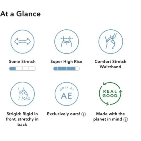 American Eagle Dark Wash Mom Jean, Women's Size 2 - Picture 9 of 9